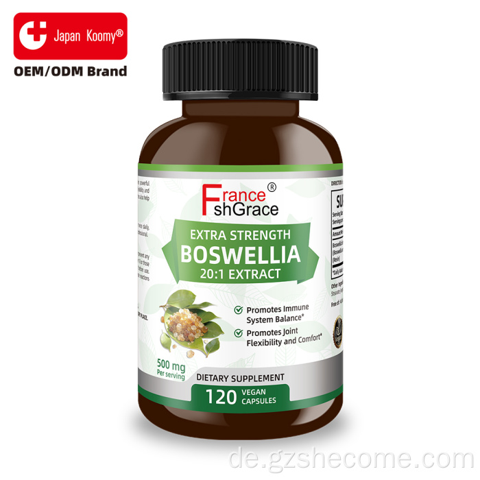 Shecome Boswellia Kapseln Gelenkkomfort Immunbalance